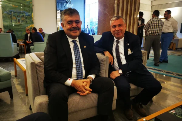 Başkan Taşkın, TBMM Güvenlik ve İstihbarat Komisyonu Başkanı Tipioğlu ile görüştü