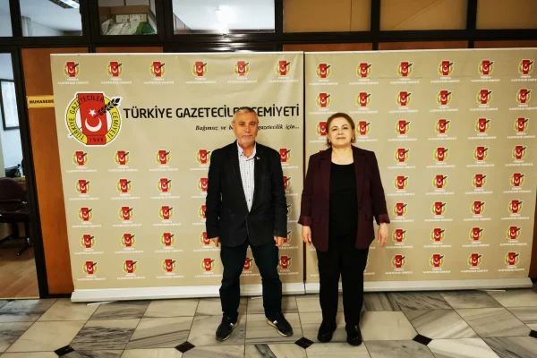 Hasan Taşkın’dan Türkiye Gazeteciler Cemiyeti’ne Ziyaret